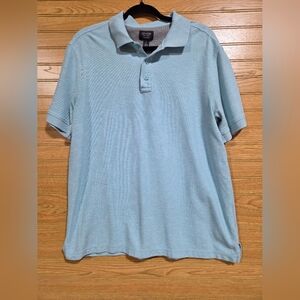 Nordstrom Men's Sky Blue Polo Shirt Size Large